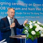 Ông Lim Dyi Chang, Giám đốc Khối Khách hàng Doanh nghiệp, Ngân hàng UOB Việt Nam, phát biểu tại buổi lễ ký kết.