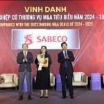 SABECO được vinh danh trong hạng mục “Thương vụ M&A tiêu biểu 2024-2025”