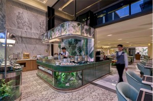 Khu vực nhà hàng của KiN Hotel Central Park