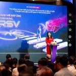 BS. Phạm Thị Mỹ Liên - Chủ tịch GSK Việt Nam phát biểu trong hội nghị.