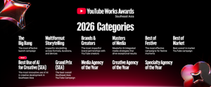 Giải thưởng YouTube Works Awards Đông Nam Á 2026 chính thức mở cổng đăng ký