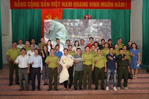 Tập thể tham dự Lễ vinh danh Giải thưởng Người Giữ Rừng Chư Yang Sin mùa 3