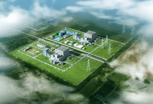 Hình ảnh mô phỏng Nhà máy Nhiệt điện khí tự nhiên hóa lỏng (LNG) Quảng Trạch II